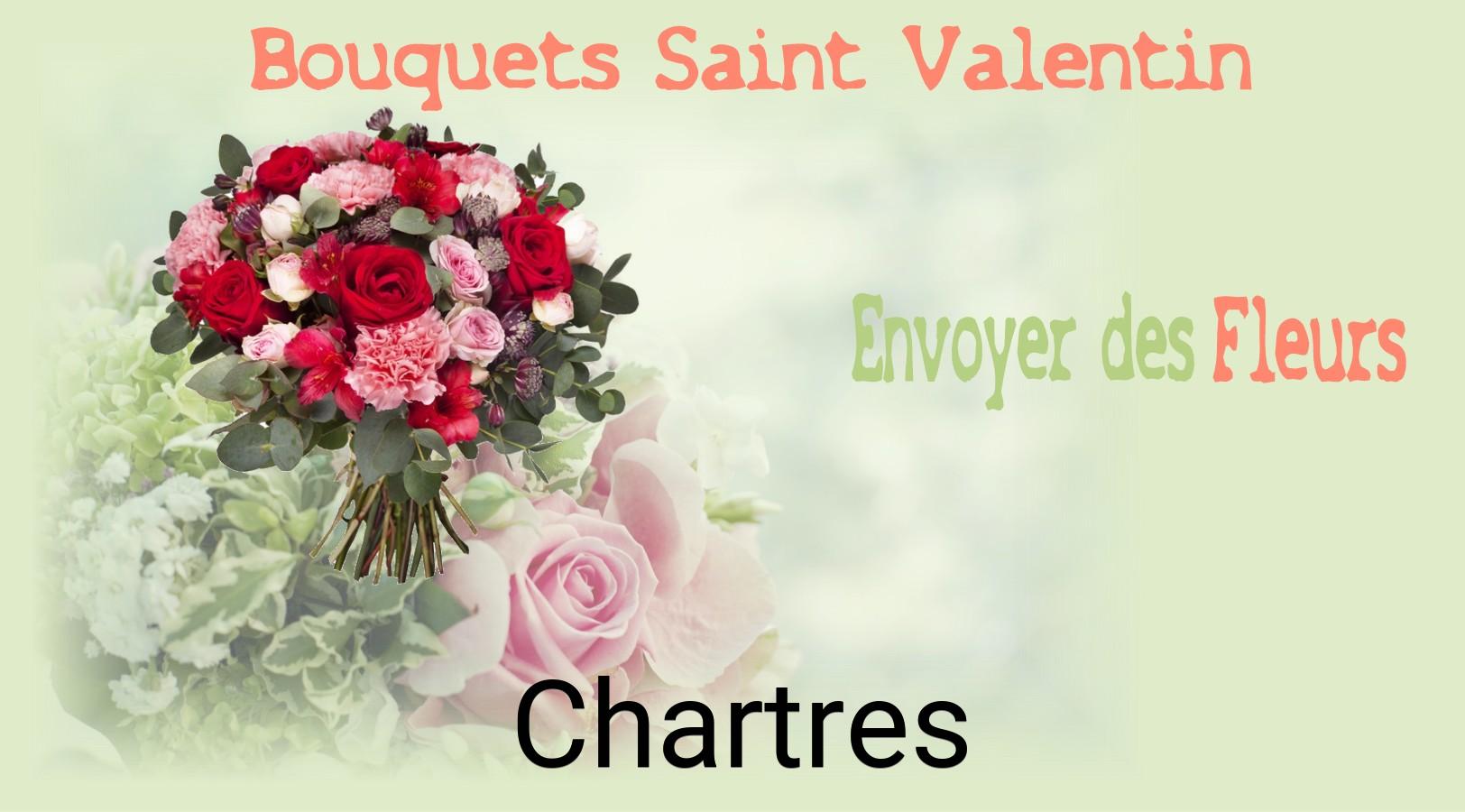 Roses de Saint-Valentin livrées à Chartres